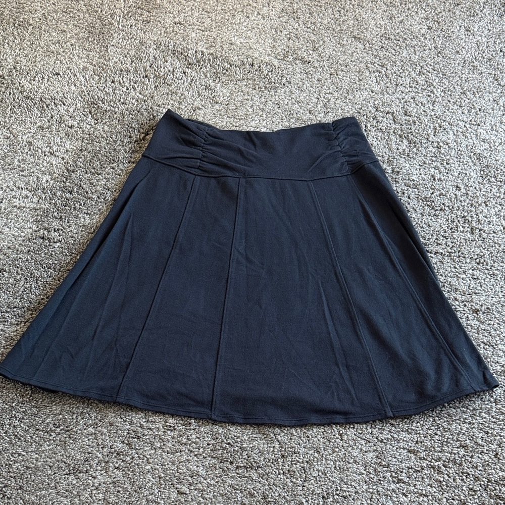Athleta Black A-Line Skirt